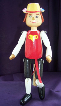 Durham Rams jig doll