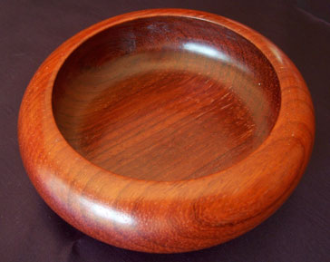 Wooden bowl