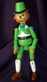 Leprechaun jig doll