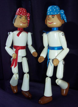 Padstow Mayers jig dolls